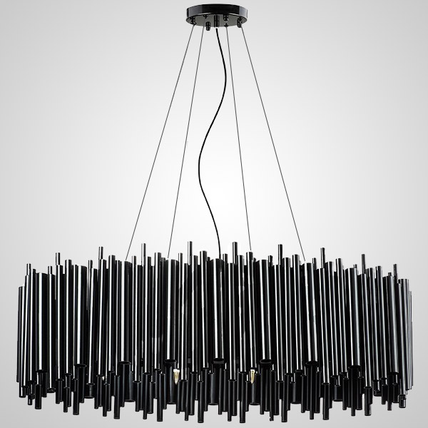 Подвесная люстра HEIMO CH D45 Black by ImperiumLoft