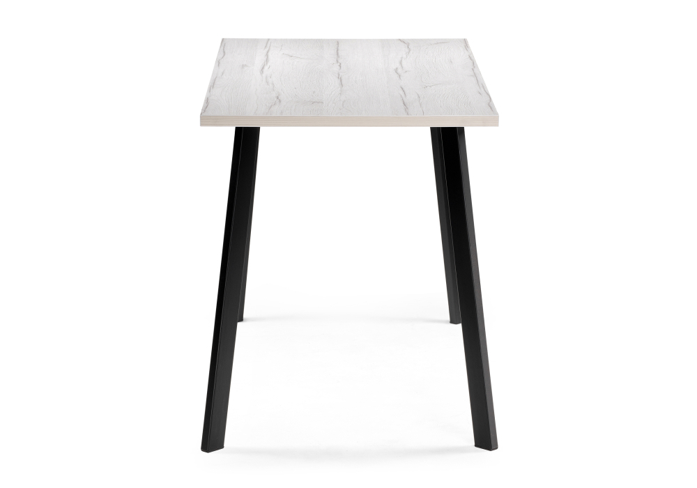 Стол деревянный Woodville Тринити Лофт 140 25 мм юта / черный матовый 489627