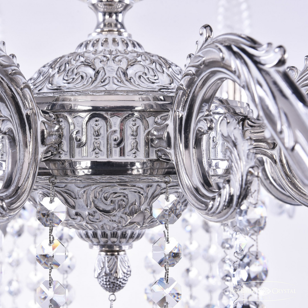 Люстра бронзовая с хрусталём 71202/8/210 B NW