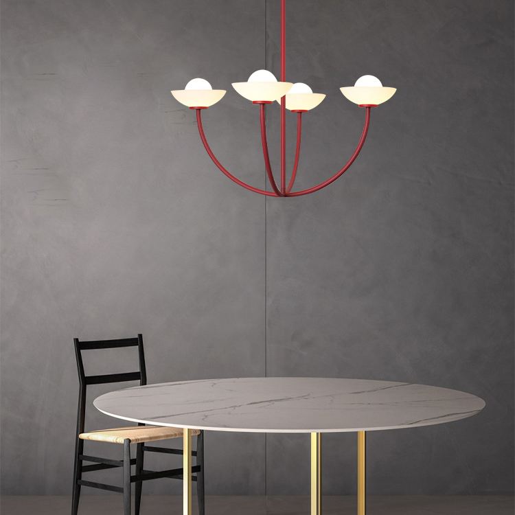 Потолочная люстра INELDA L4 Gold by ImperiumLoft