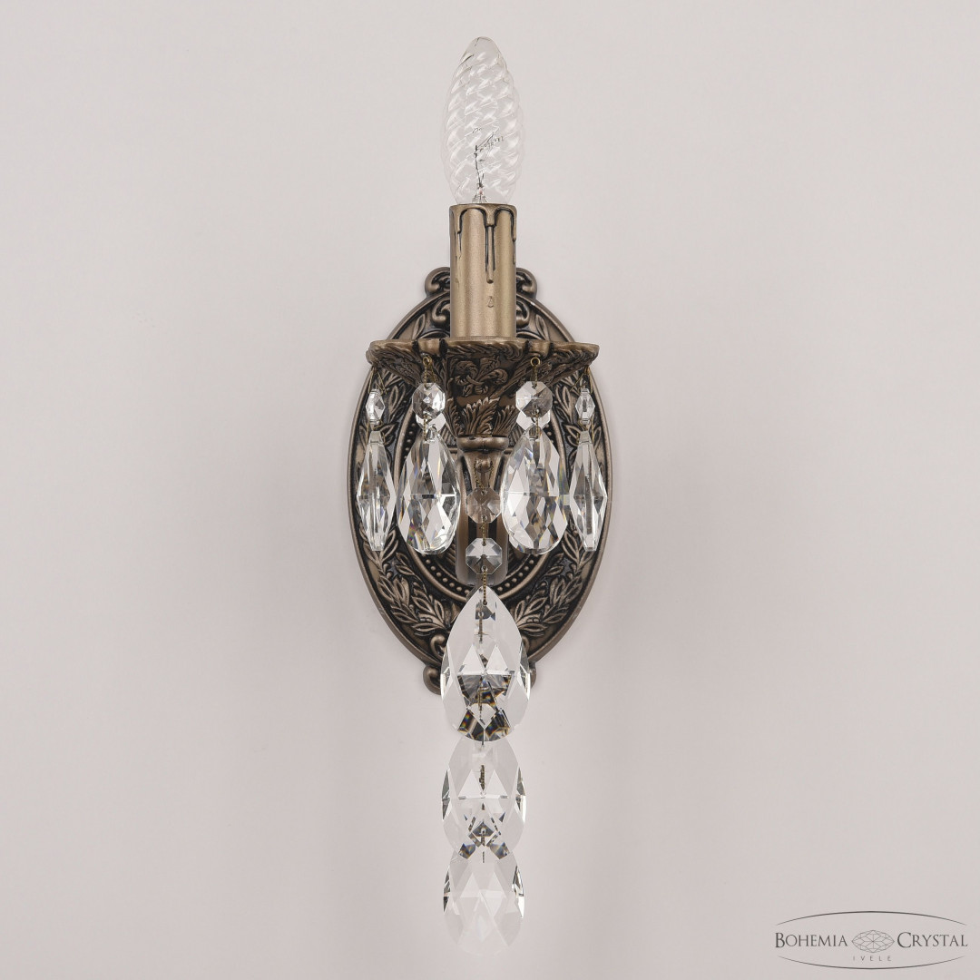 Бра хрустальные AL7801B10/1/175 B SGB Bohemia Ivele Crystal