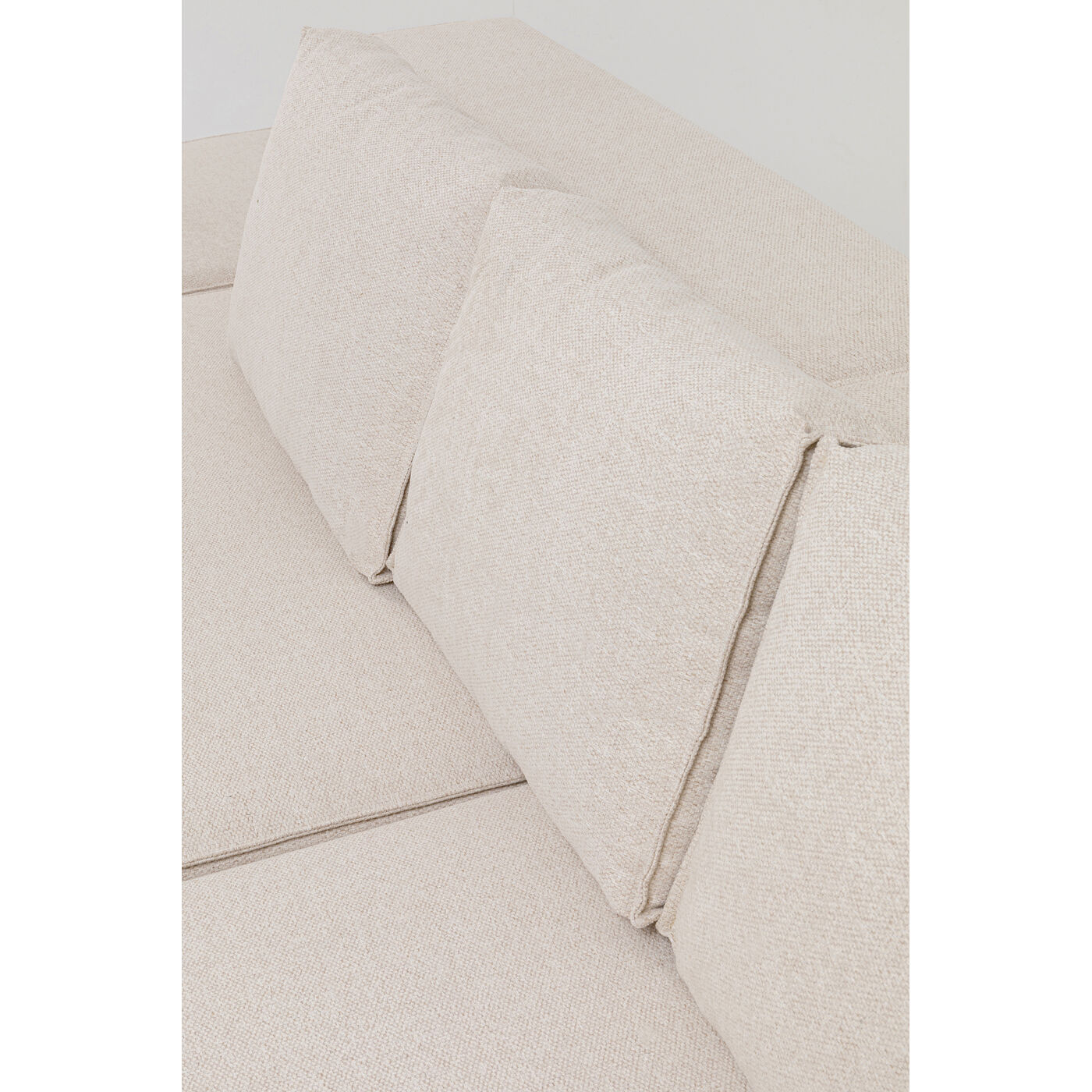 Диван угловой левосторонний Infinity Ottomane Creme Right KARE 85494