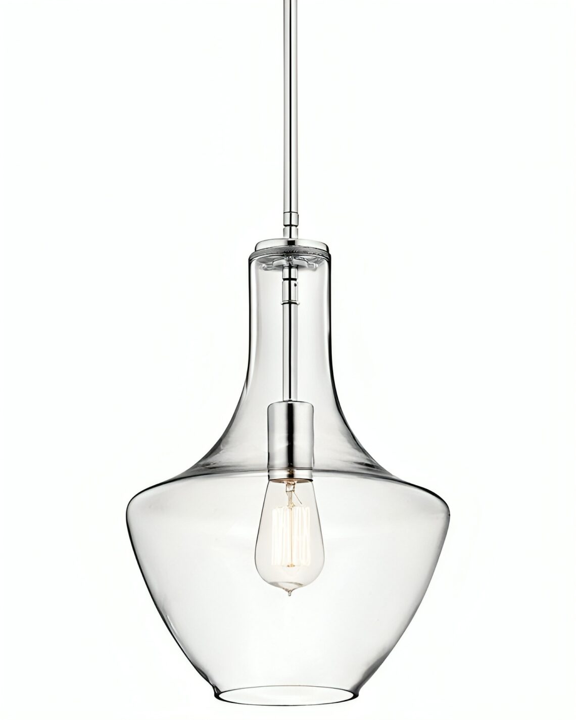 Серебряный подвесной светильник Джос Louvre Home P7554PB