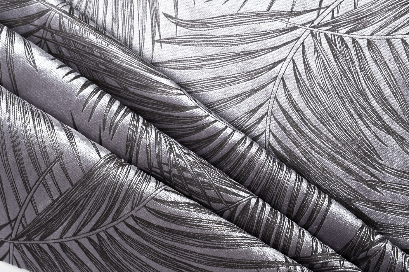 Ткань портьерная/мебельная VALDES110 серая Garda Decor 133DC-VALDES110-4183-SER