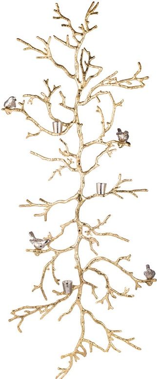 Подсвечник настольно-настенный для свечей Glasar 43411