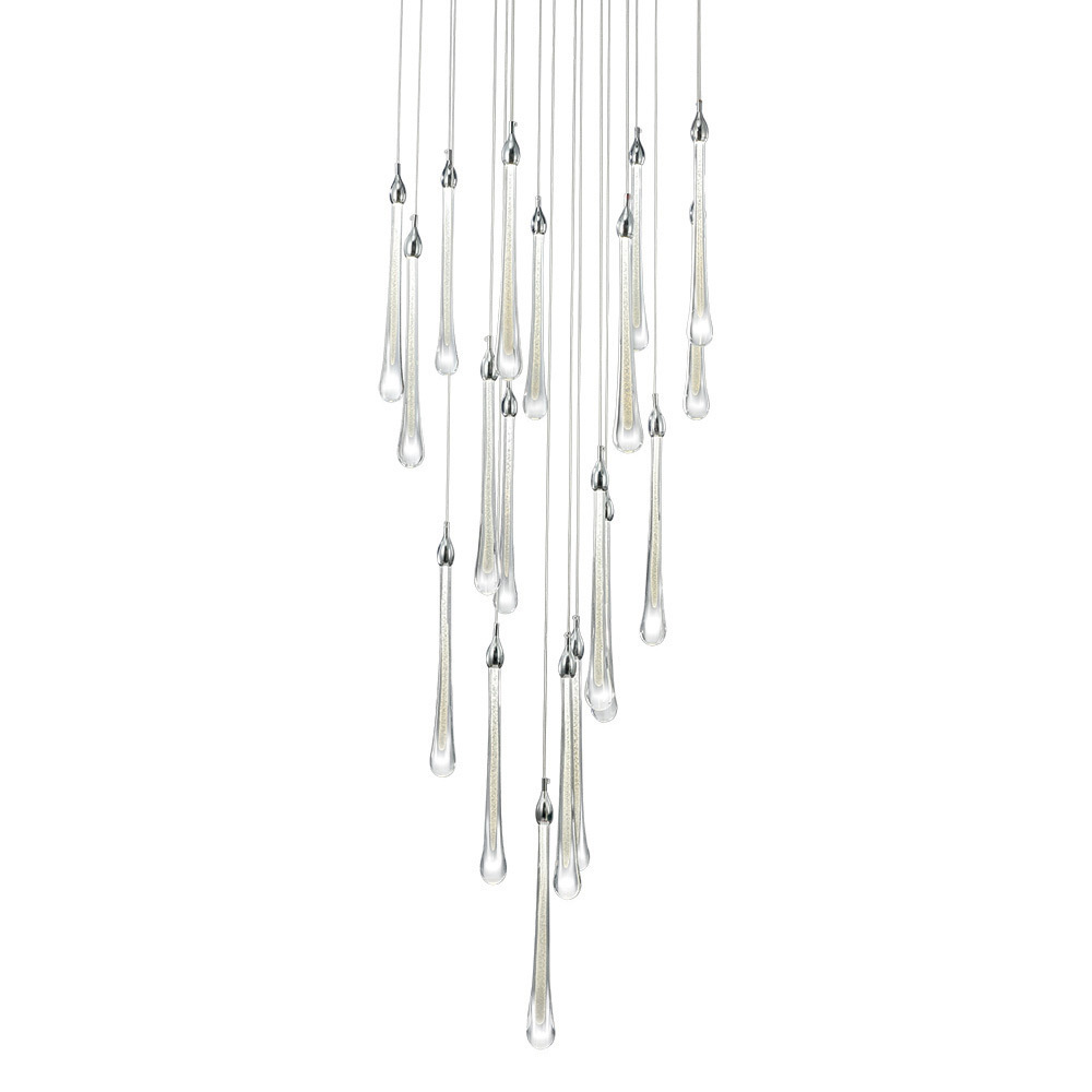 Подвесной светильник  Delight Collection Teardrop 19 chrome