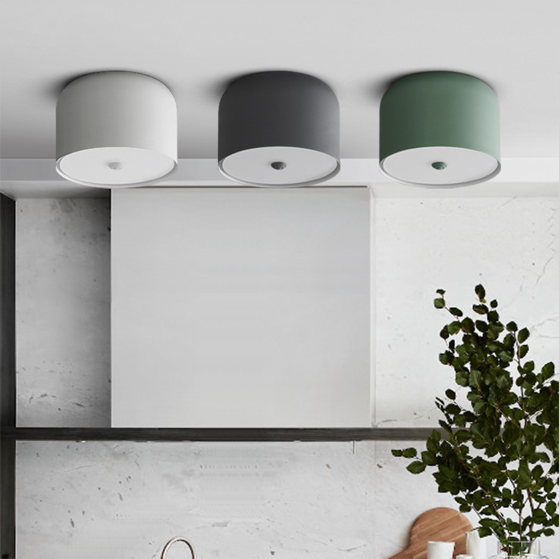 Потолочный светильник CYLINDER A Black by ImperiumLoft