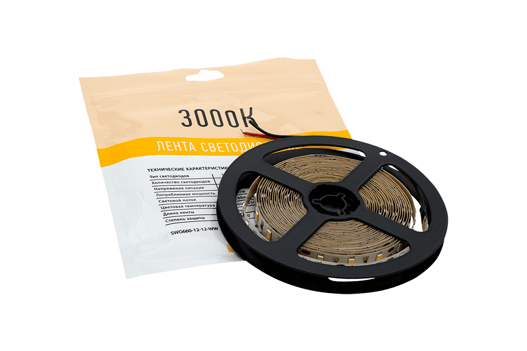 Лента светодиодная SWG SWG660-12-12-WW-M