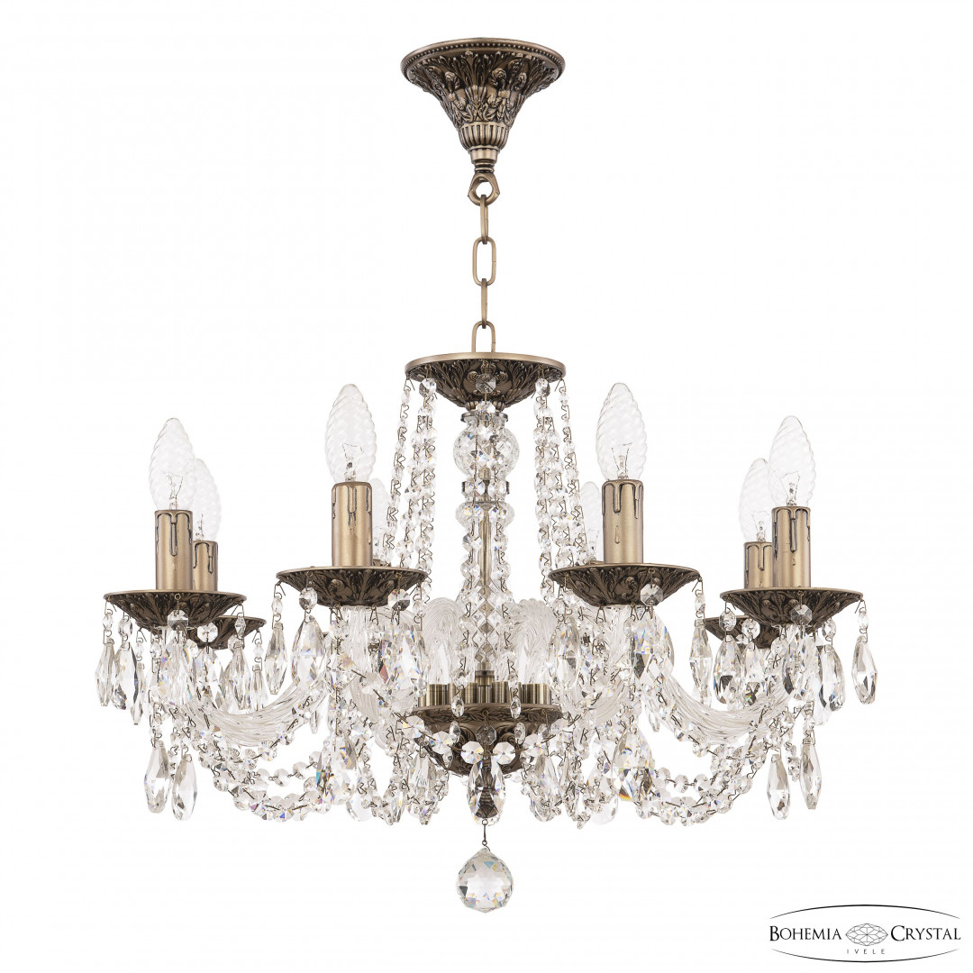 Люстра хрустальная AL16302/8/195 SGB Bohemia Ivele Crystal