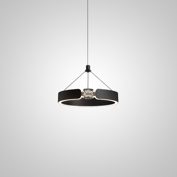 Подвесной светильник SELLIF ONE D30 Black by ImperiumLoft