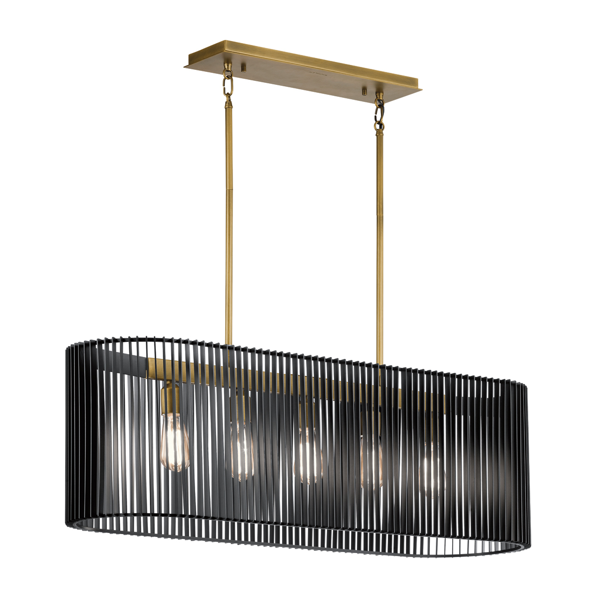 Подвесной светильник Kichler QN-LINARA-ISLE-BK