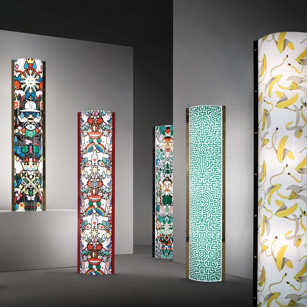 Торшер Slamp L'Afrique Extra Large Tube