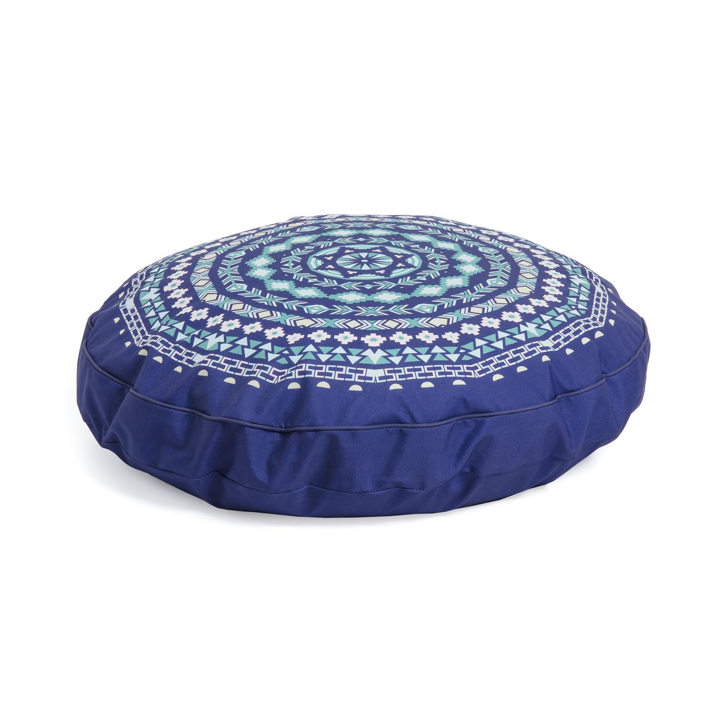 Пуф Aideen Ø60 синий La Forma (ex Julia Grup)