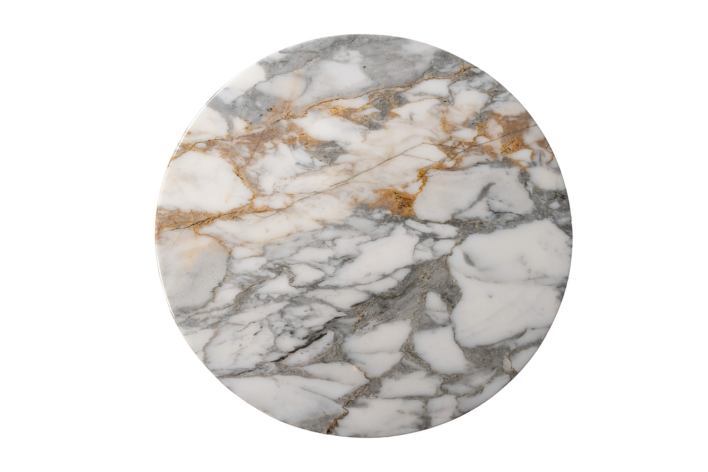 Столик журнальный круглый мраморный Garda Decor 160KD-26501