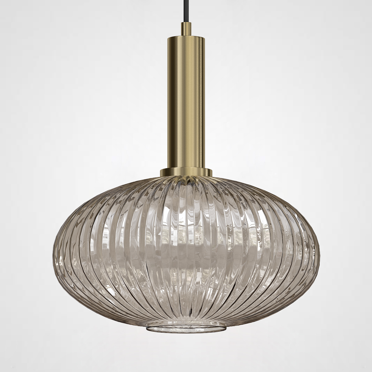 Подвесной светильник Ferm Living chinese lantern С Brass / Amber by ImperiumLoft