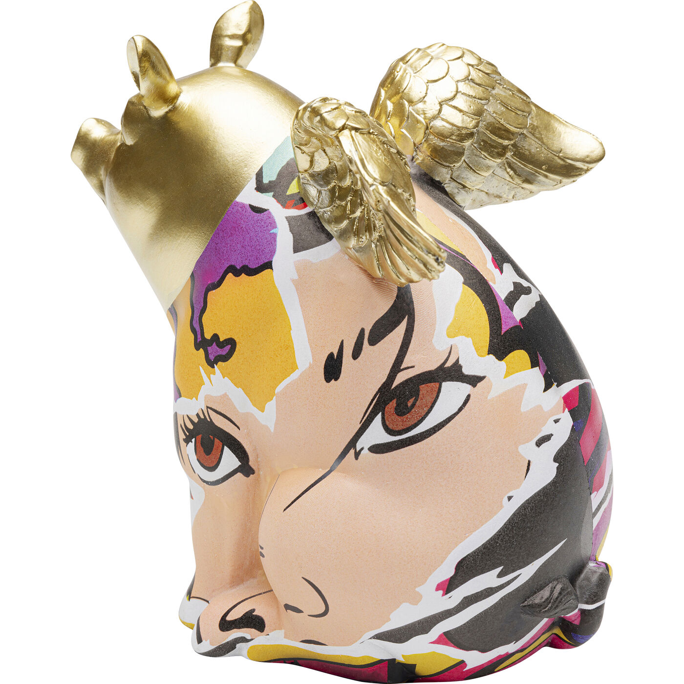 Фигура декоративная Graffiti Flying Pig 16cm KARE 56716