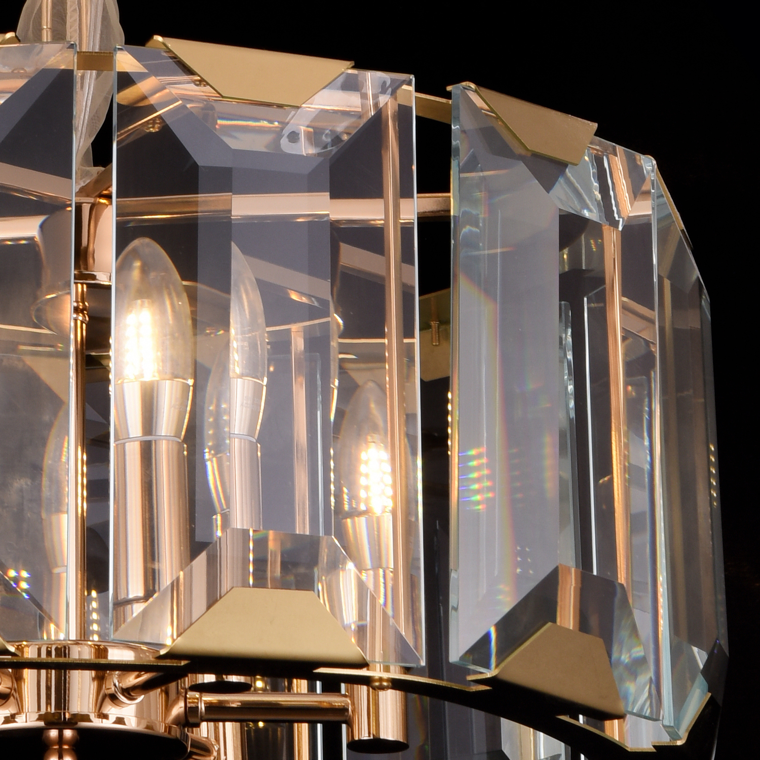 Люстра Delight Collection Harlow Crystal L5 gold