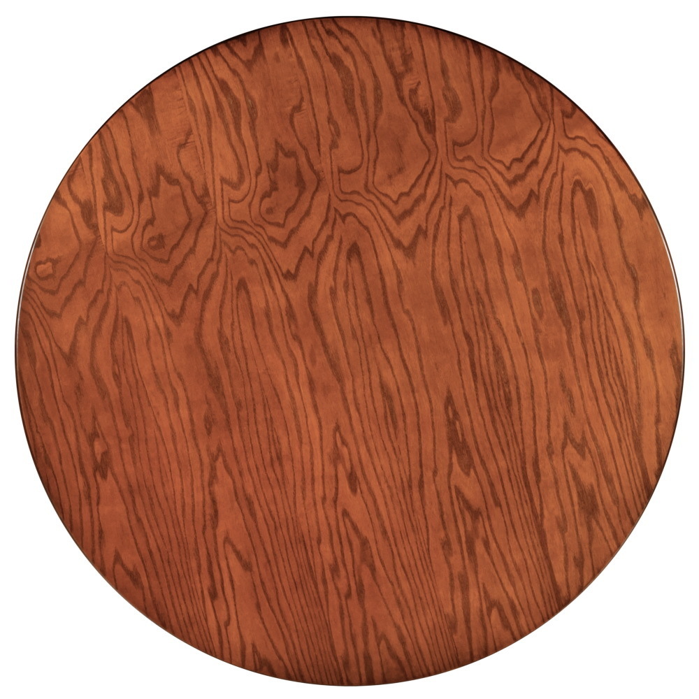 Стол Liverpool диам.110см, шпон орех с золотистыми ножками Bradex Home RF 0439