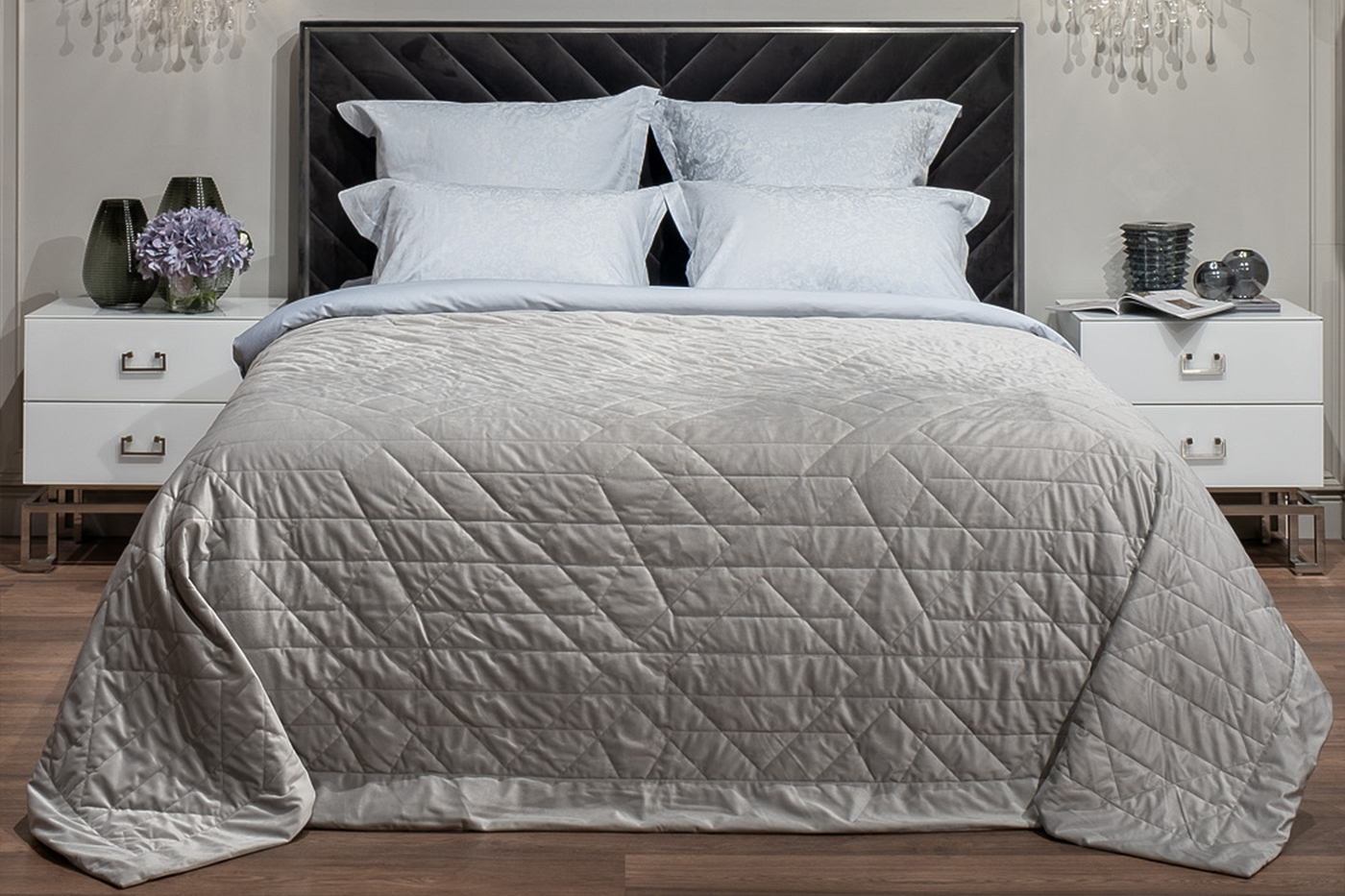 Покрывало Ромбо со стежкой Garda Decor 121GD-14610