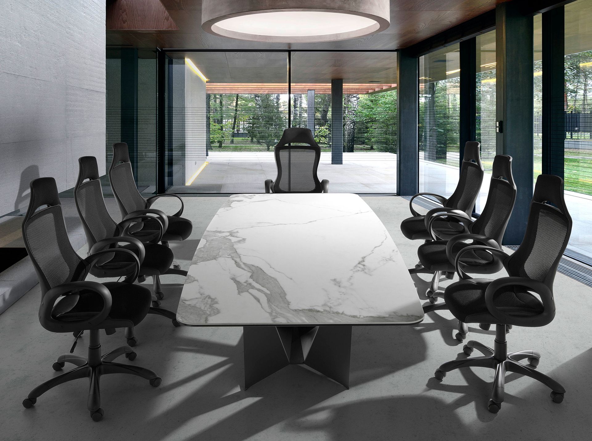 Офисное кресло MLM611436/4074 поворотное с подлокотниками Angel Cerda