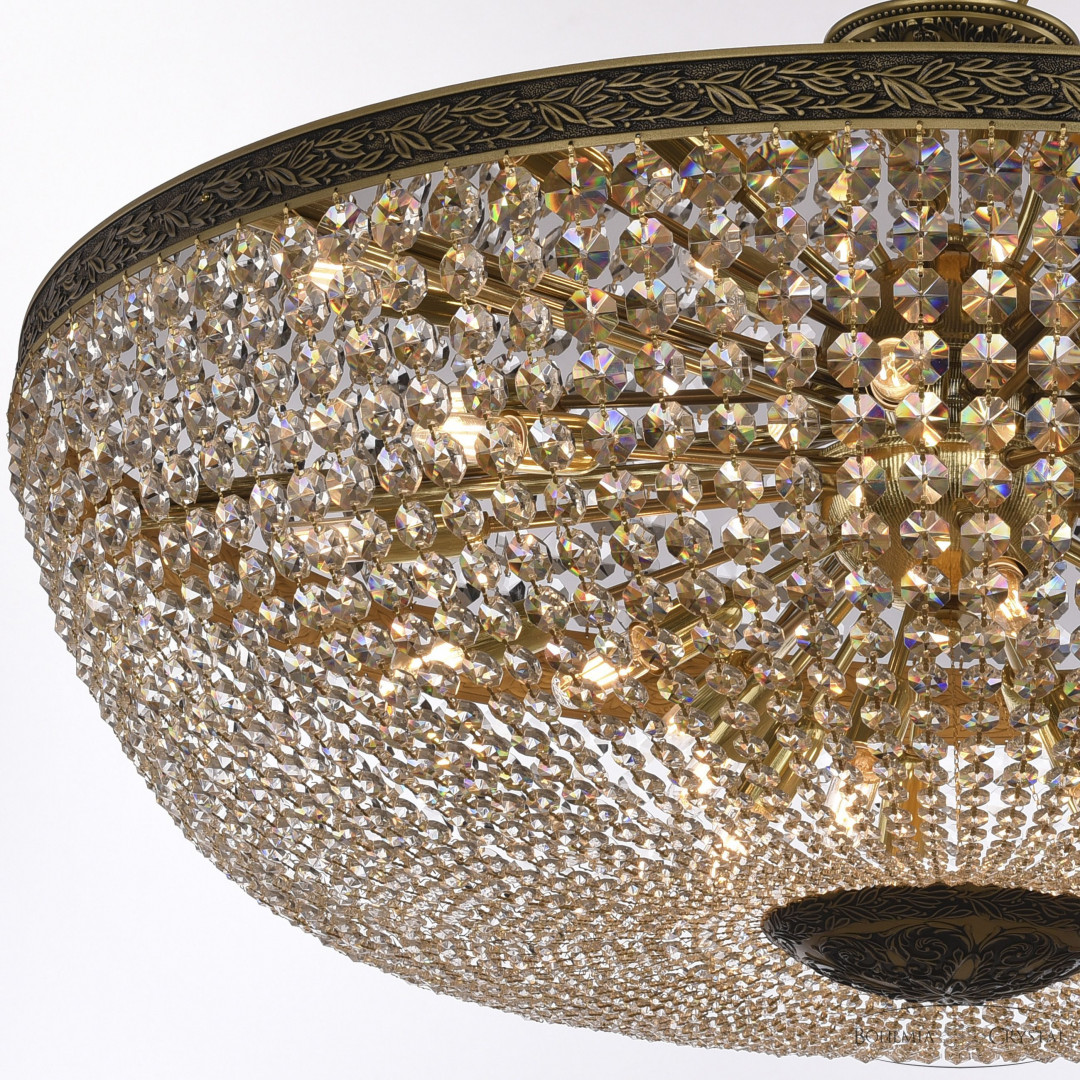 Люстра хрустальная AL19111/100OL AGB Bohemia Ivele Crystal