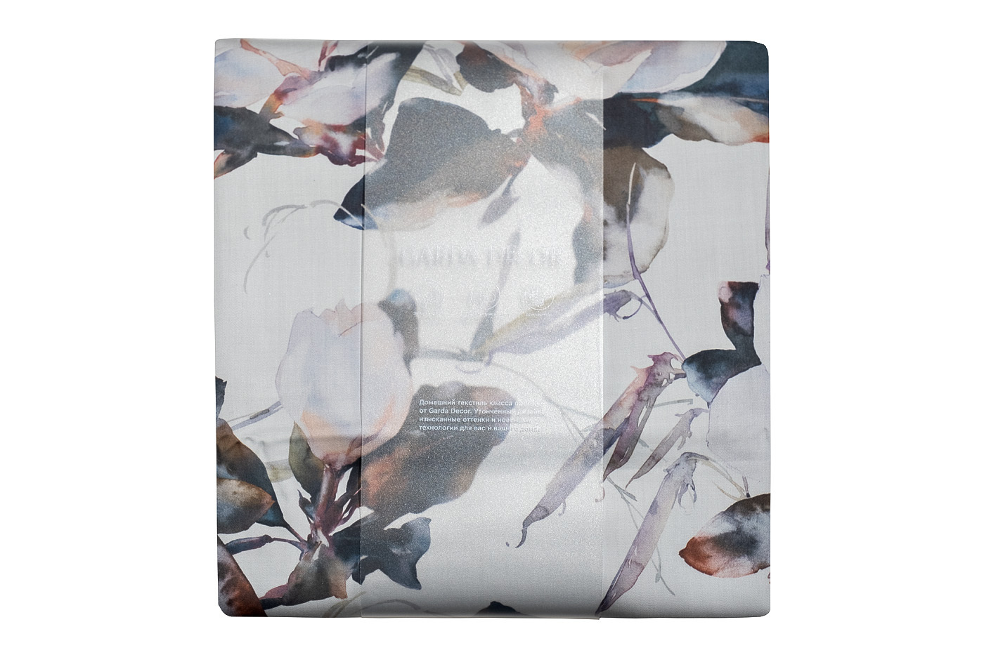 Пододеяльник Сопрано Магнолия 145х210см синий Garda Decor 131SH-276-POD MAG SOPR SIN