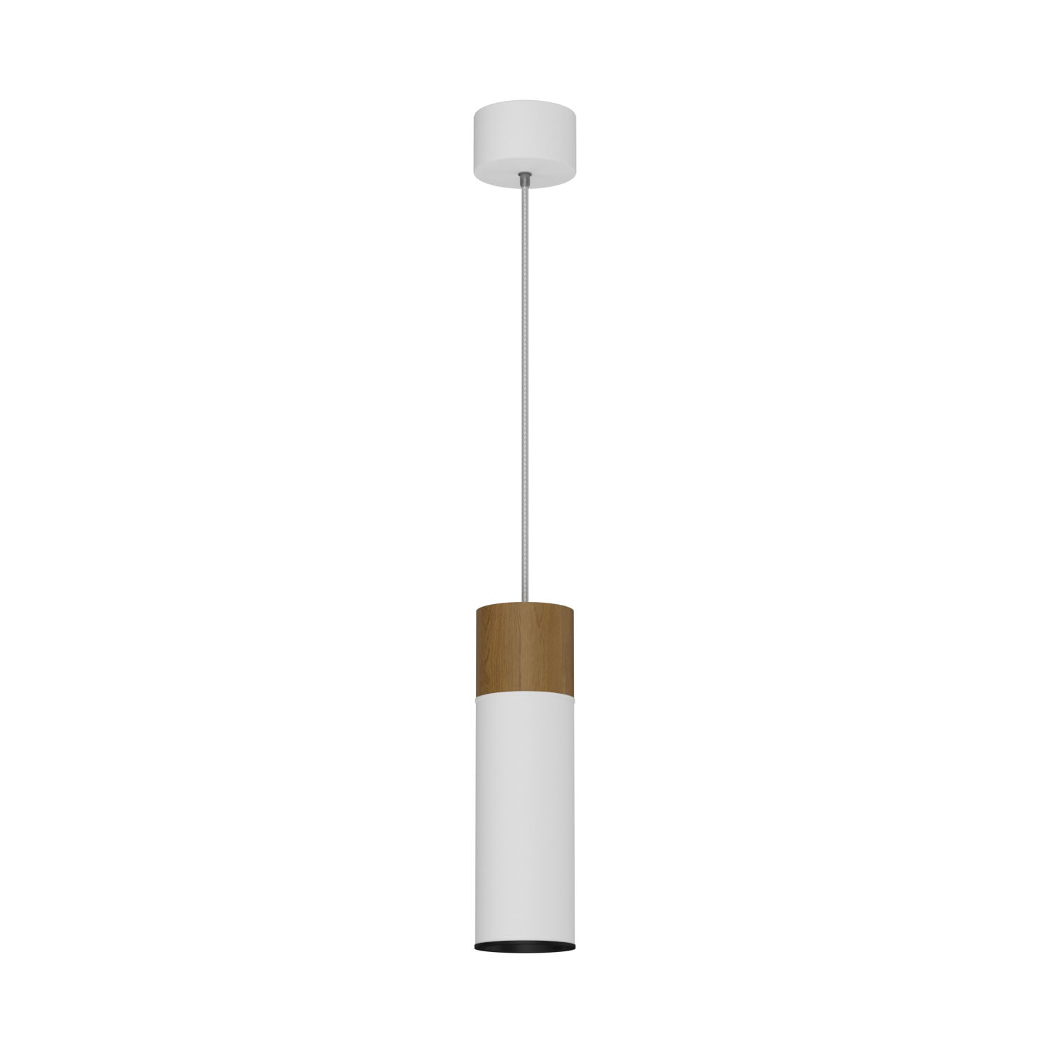 Подвесной (накладной) светодиодный светильник Ledron SLC7391/7W-PS White-Black