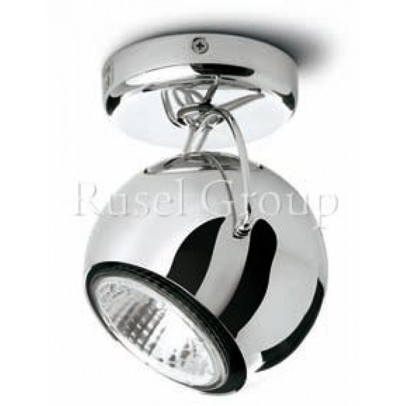 Настенно-потолочный светильник Fabbian Beluga Steel D57 G11 15