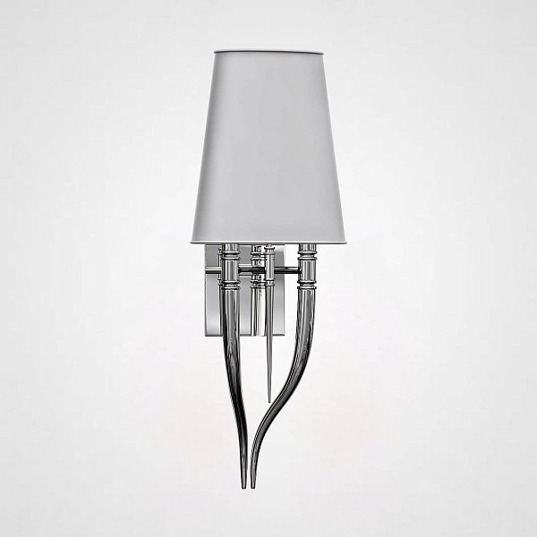 Настенный светильник Crystal Light Brunilde Ipe Cavalli H72 Silver/Gray by ImperiumLoft