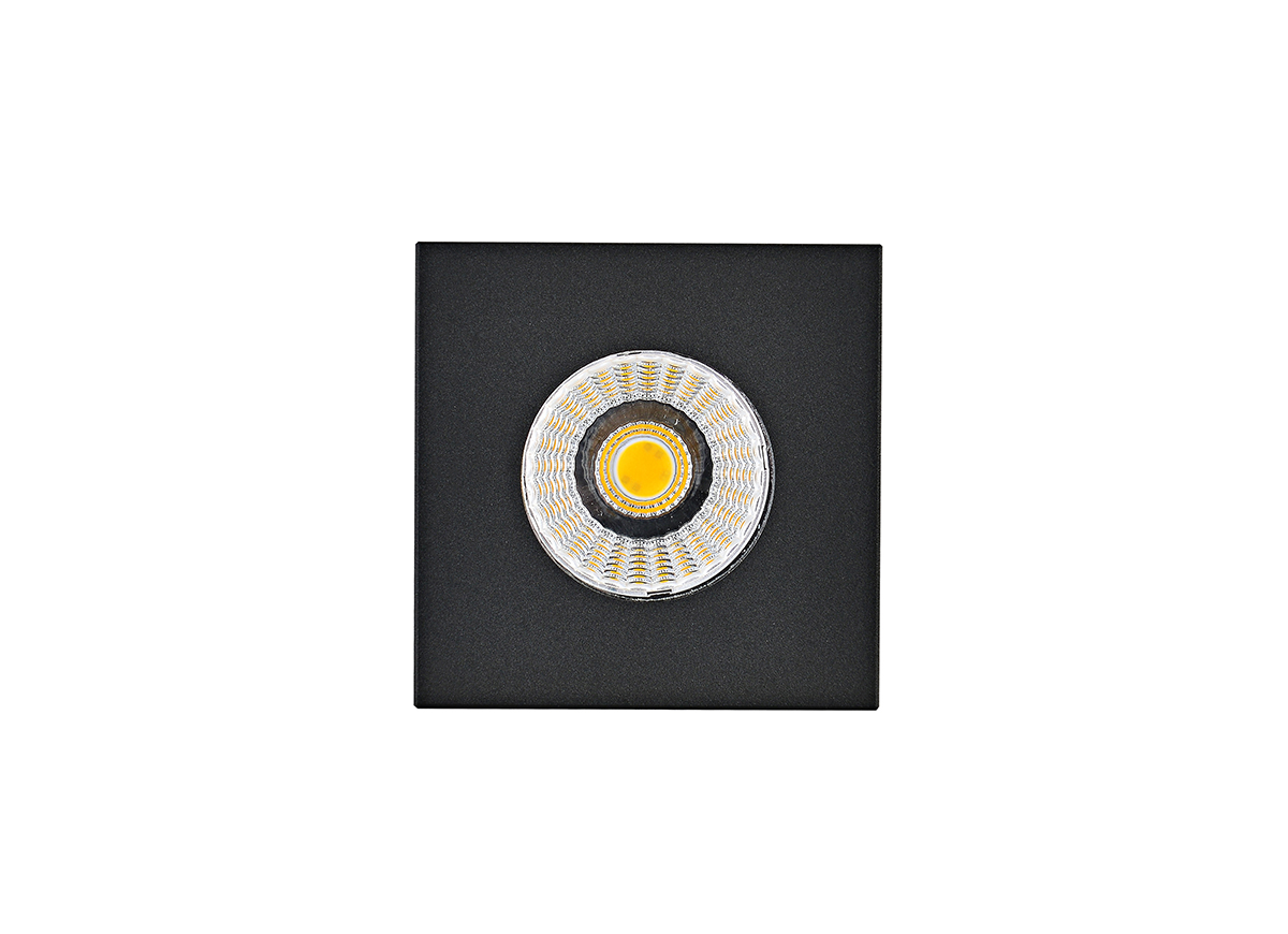 Накладной светодиодный светильник Donolux DL18812/7W Black SQ