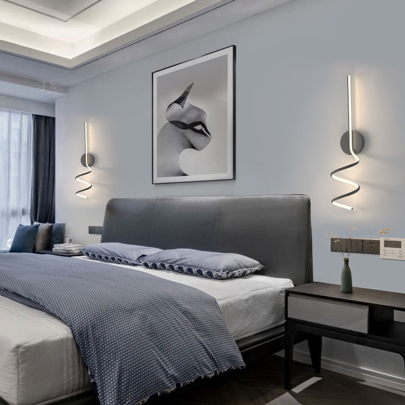 Настенный светильник DAMARIS WALL H70 Black Трехцветный свет by ImperiumLoft