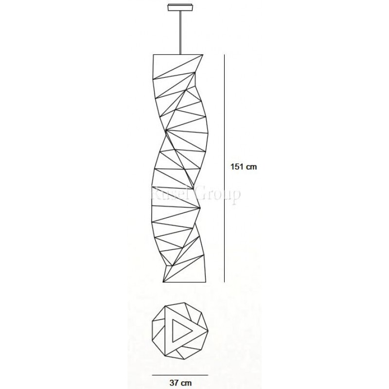 Подвесной светильник Artemide IN-EI TATSUNO-OTOSHIGO
