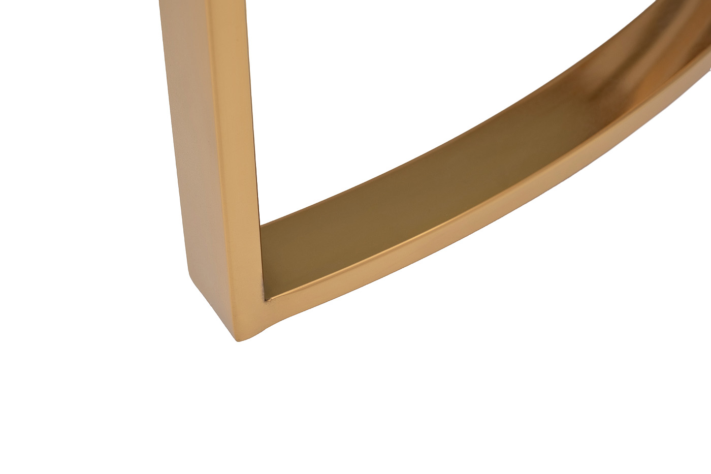 Стол журнальный круглый мраморное стекло/золото Garda Decor GY-10006