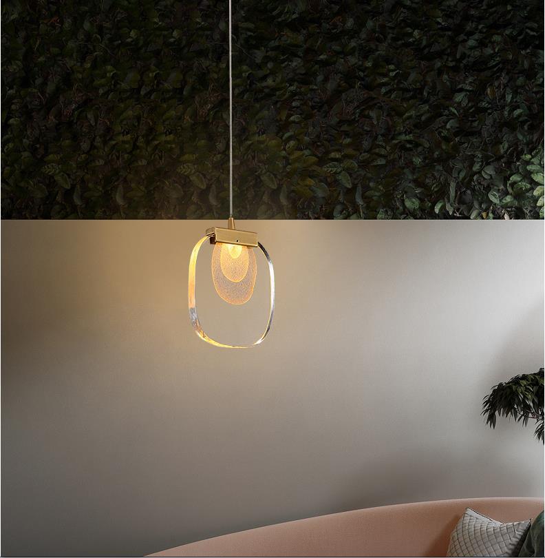 Подвесной светильник HELINA brass 3000К by ImperiumLoft