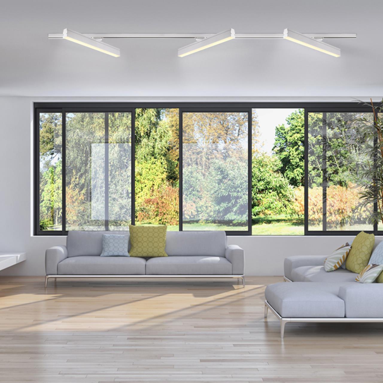 Однофазный трековый светодиодный светильник Novotech 358185