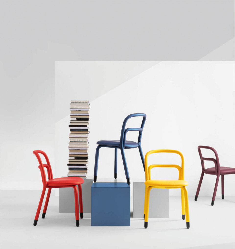 Стул Midj Pippi S R_TS black S1950ST+black+black