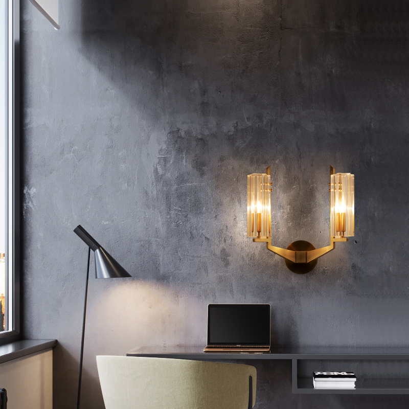 Настенный светильник HELLA L2 Black by ImperiumLoft