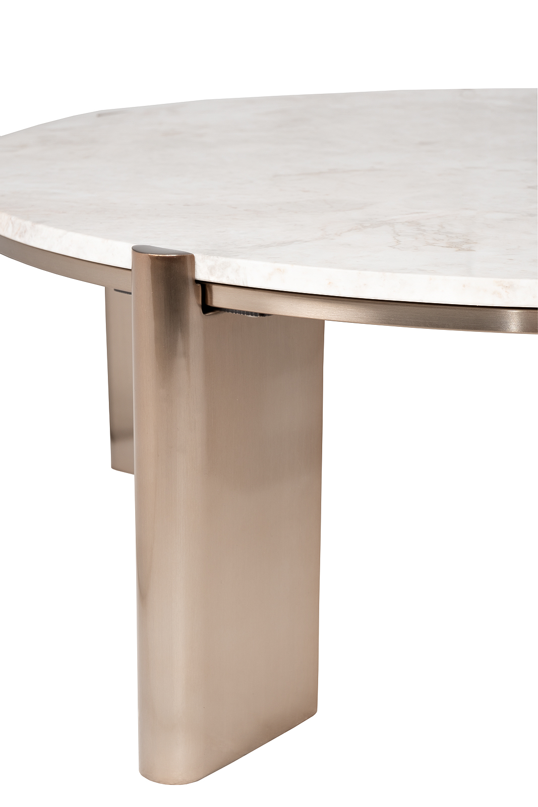 Стол журнальный белый мрамор Garda Decor 57EL-10082