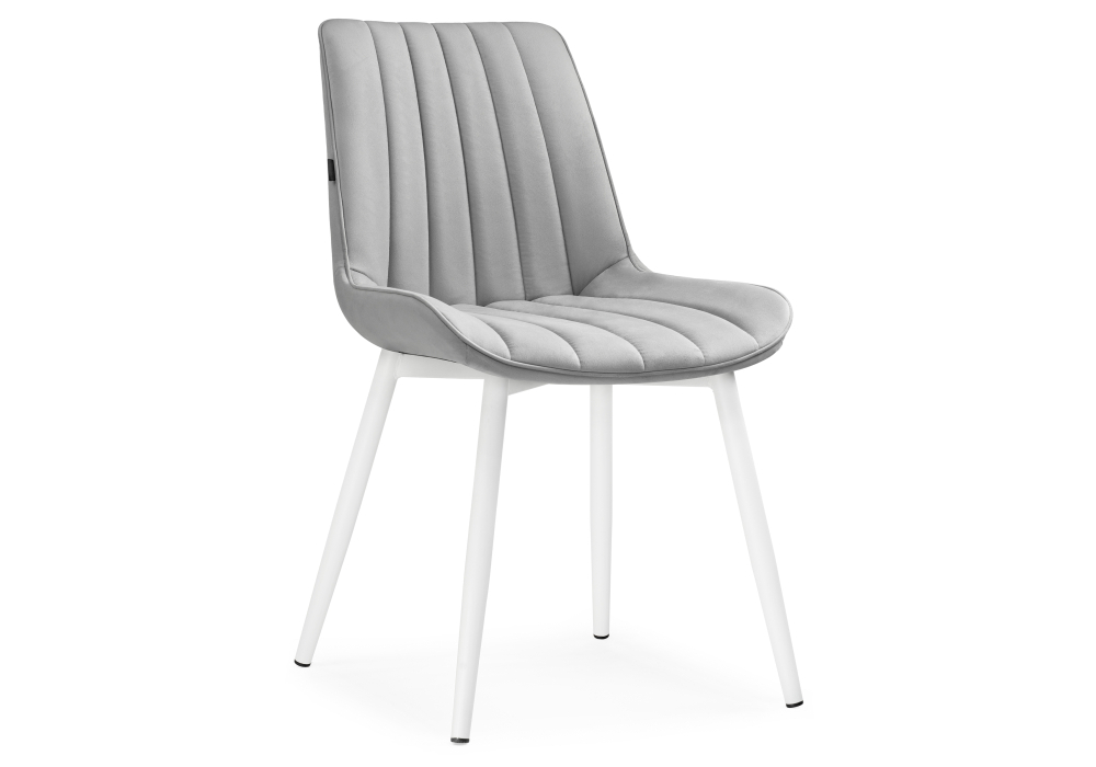Стул Woodville Бриджеш velutto 52 / белый 462156