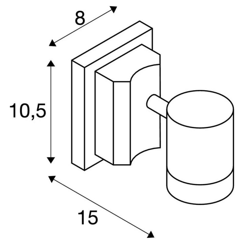 Настенный светильник SLV 233105