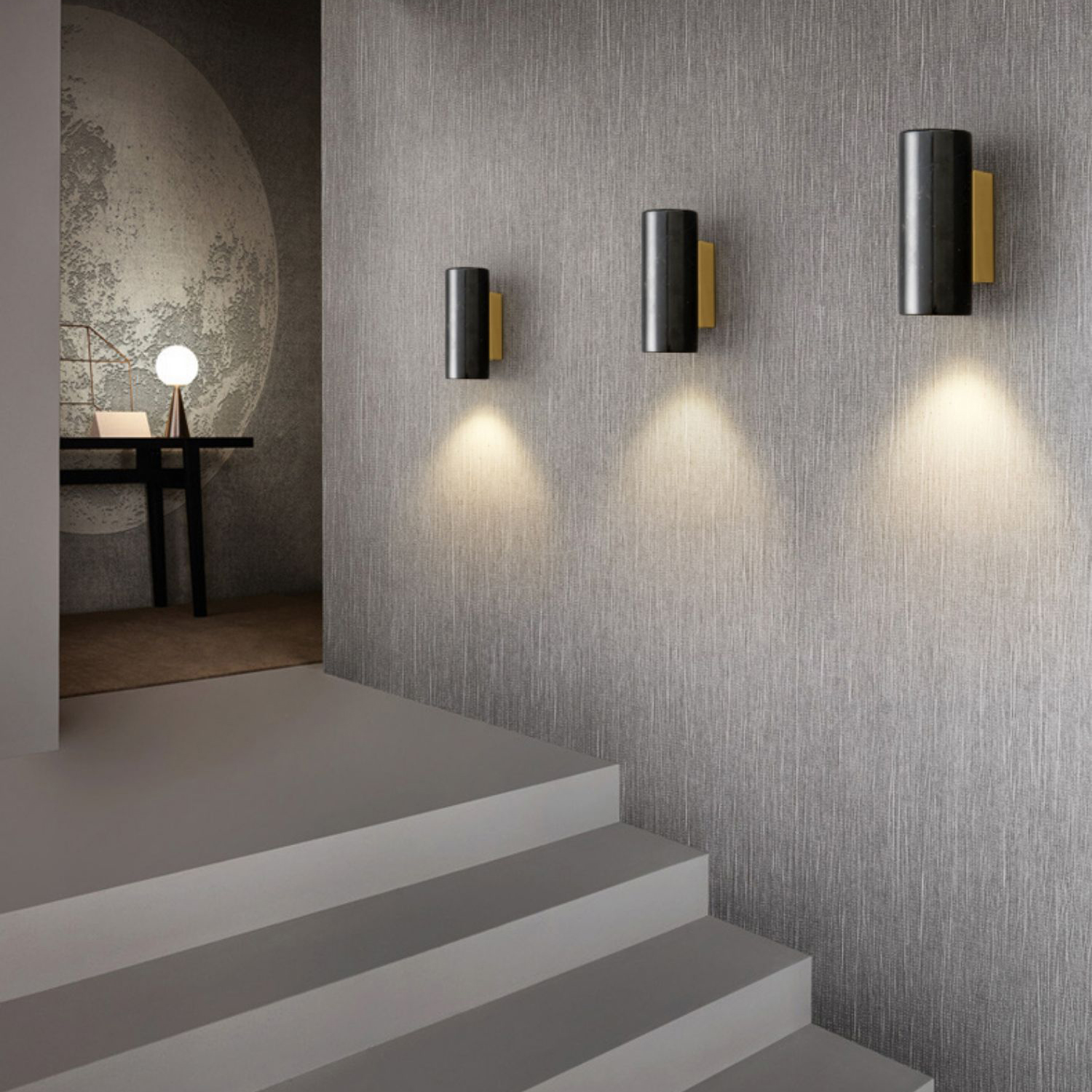 Настенный светильник MYTH Black by ImperiumLoft