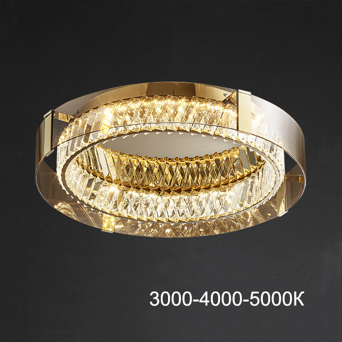 Потолочная люстра PERSEY D45 Grey Трехцветный свет by ImperiumLoft