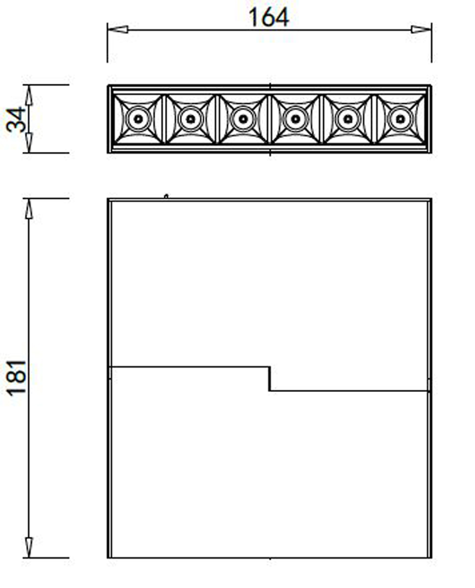 Светодиодный светильник для магнитного шинопровода Donolux DL18786/06M White