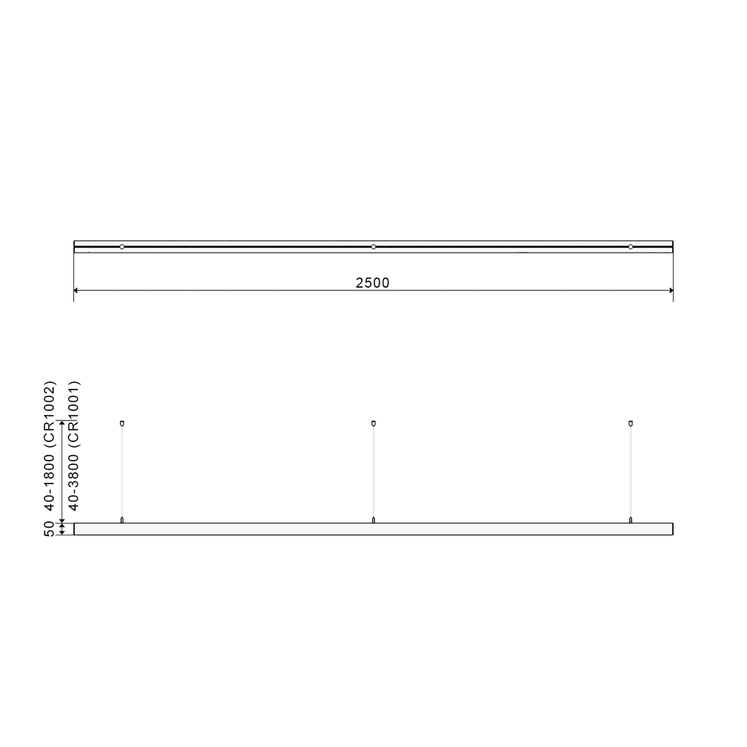 Светильник DesignLed I-Type-5050-25-65-NW