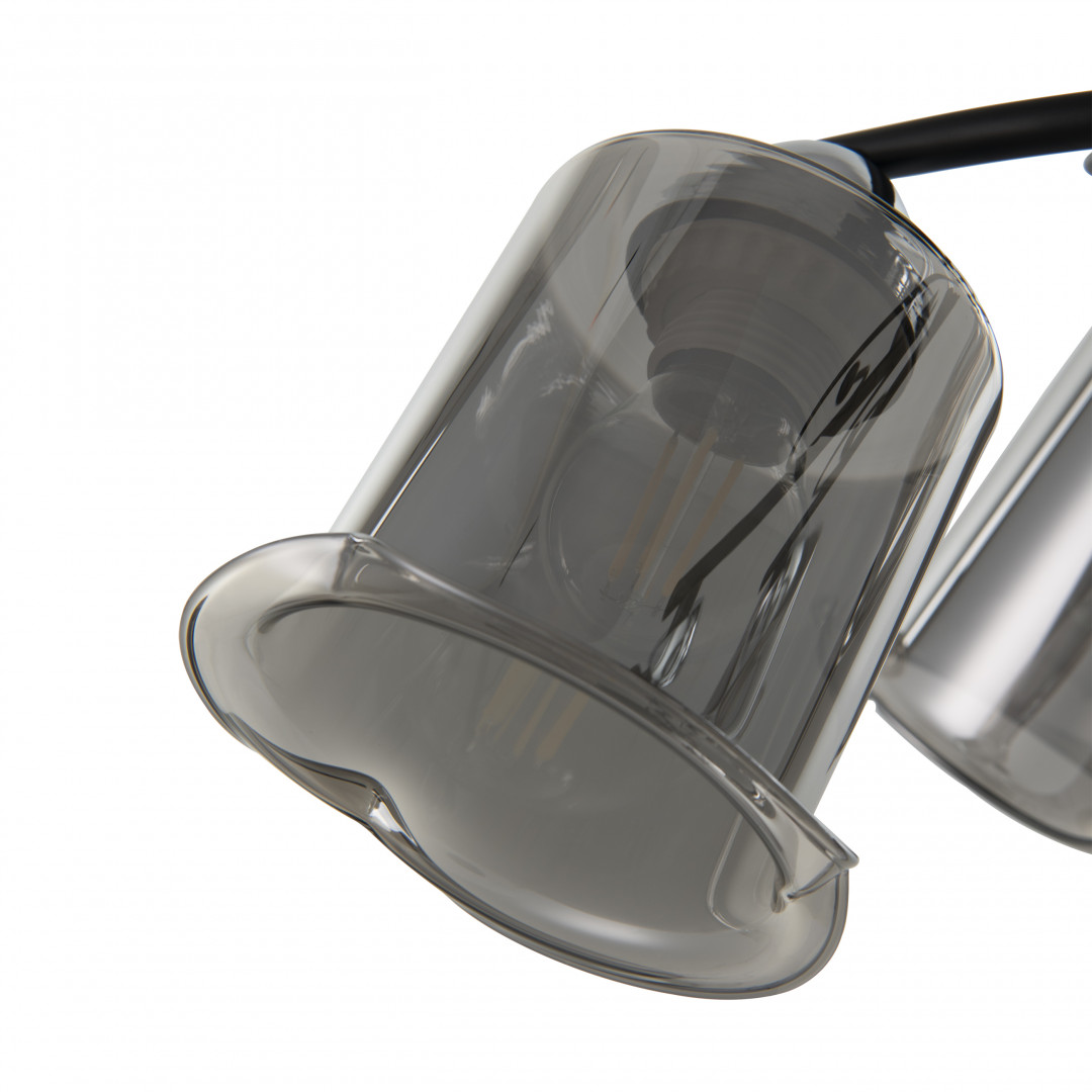 Люстра с плафонами 323219/5 CR+BK Arte Milano