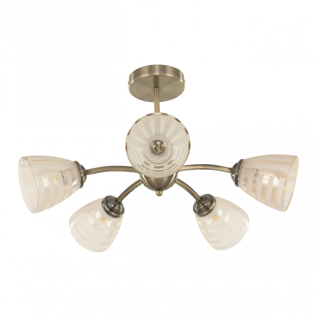 Люстра с плафонами 320107/5 AB Arte Milano