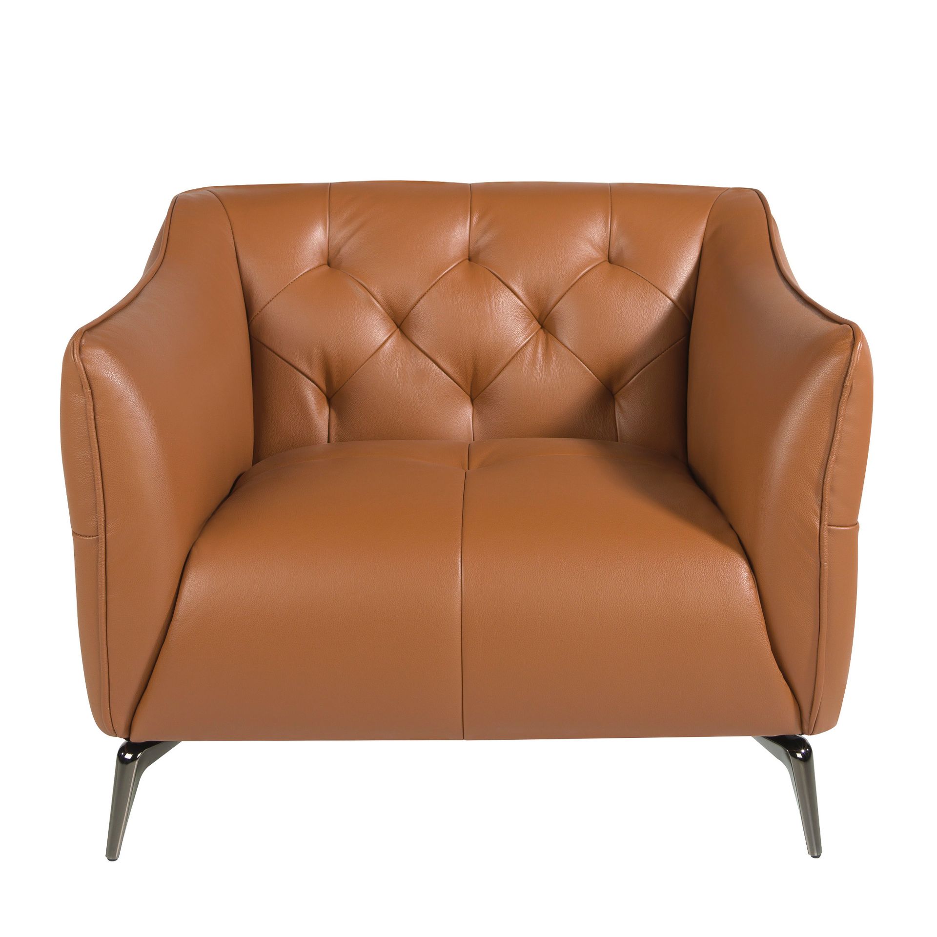 Кресло 5098/KF150-1P с кожаной обивкой капитоне Angel Cerda