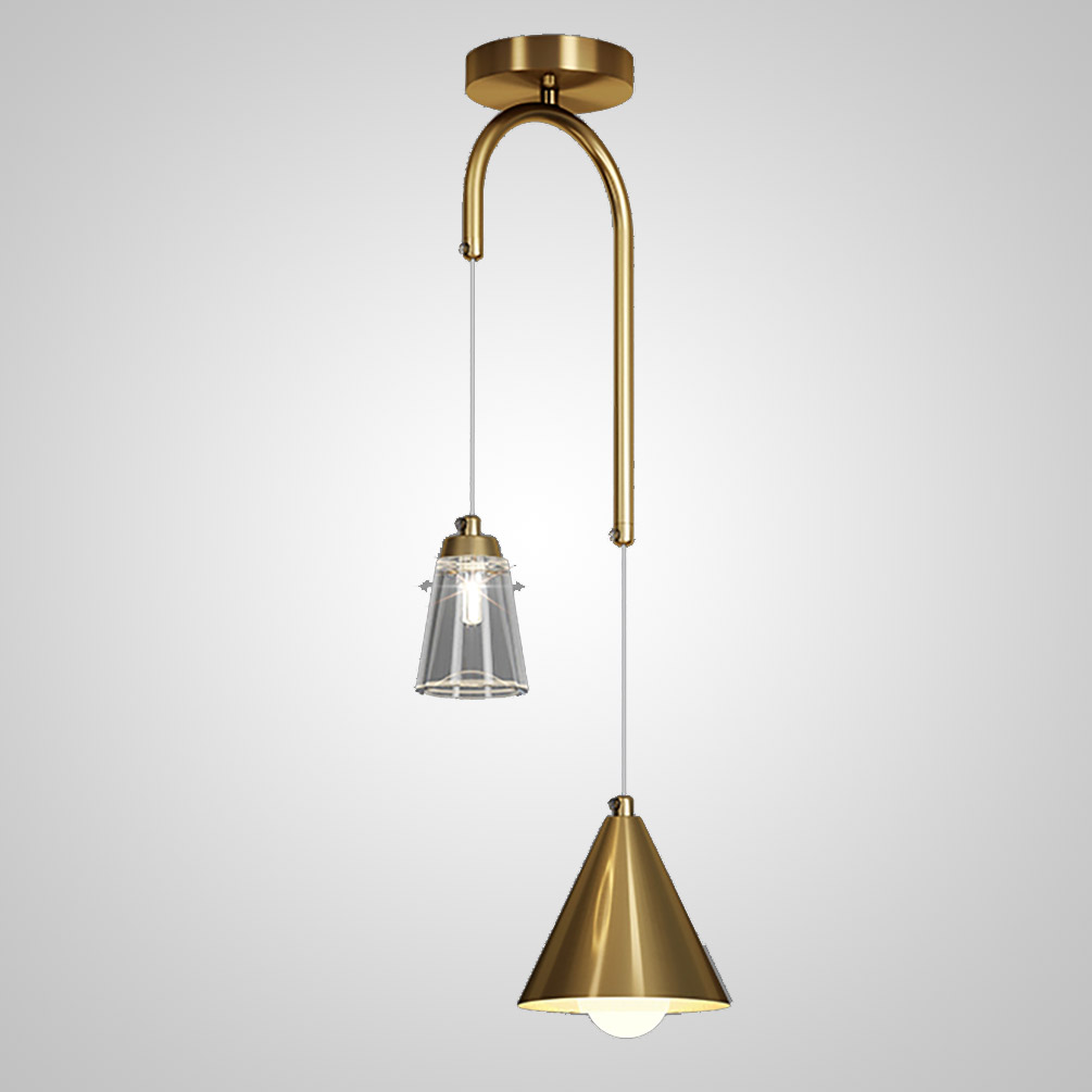 Подвесной светильник ADRIELL gold by ImperiumLoft