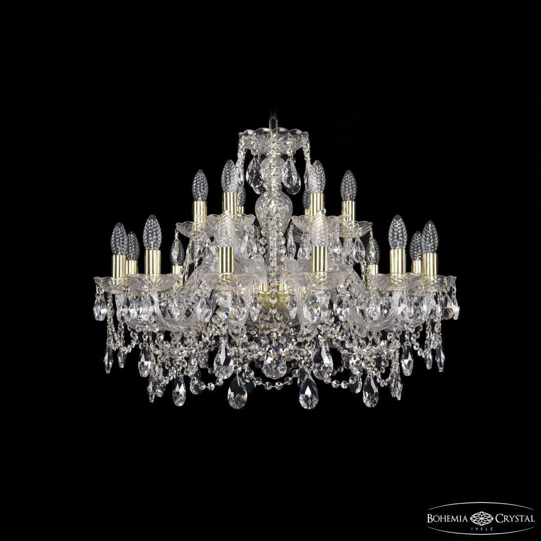 Люстра хрустальная 1411/12+6/240 G