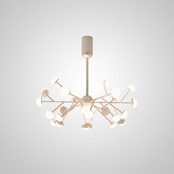 Потолочная люстра HILVI D68 Pink by ImperiumLoft